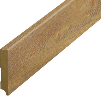 Plintă parchet stejar , 80 mm din HDF, compatibil 63347