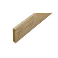 Plintă parchet stejar, 80 mm din HDF, compatibil 62492 si 62496