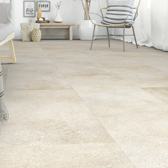 Parchet SPC Classen, aplicat pe perete, Ceramin Donna Oryx Alb