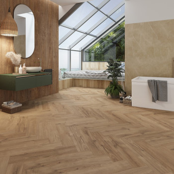 Parchet laminat Classen, Herringbone, 8 mm, Manor Vouvray, rezistent la apa